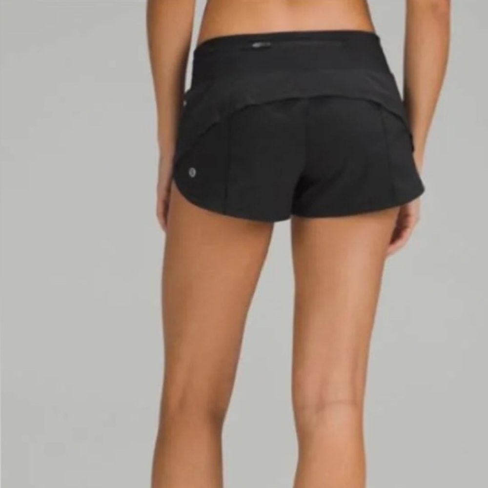 lululemon Speed Short 4-way Stretch 2.5" Black
